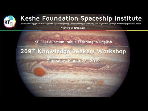 269th Knowledge Seekers Workshop - Thursday, March 28, 2019