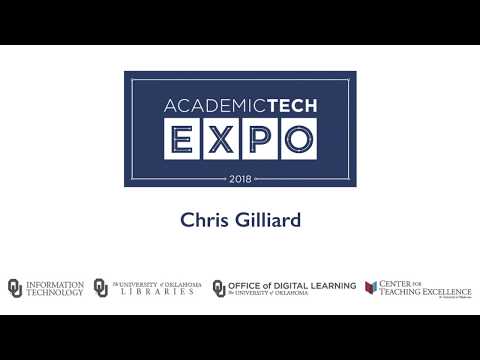 Academic Technology Expo: 2018 - The University of Oklahoma, Chris Gilliard