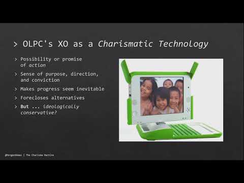 Live stream: The Charisma Machine: The Life, Death, and Legacy of One Laptop per Child