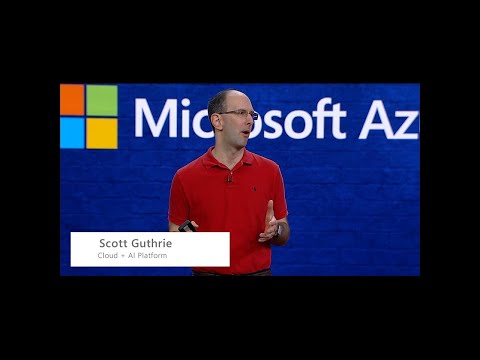 Microsoft Build 2018 - Technology Keynote: Microsoft Azure