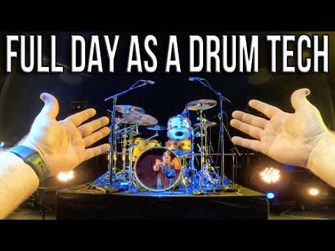 POV | Full Day as a Drum Tech