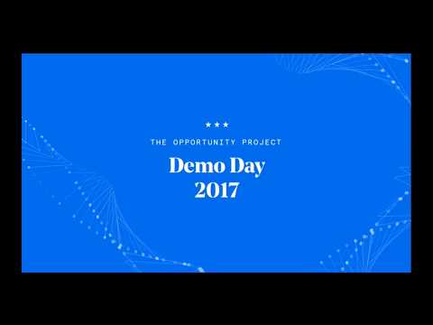 The Opportunity Project Demo Day, Nov. 29, 2017