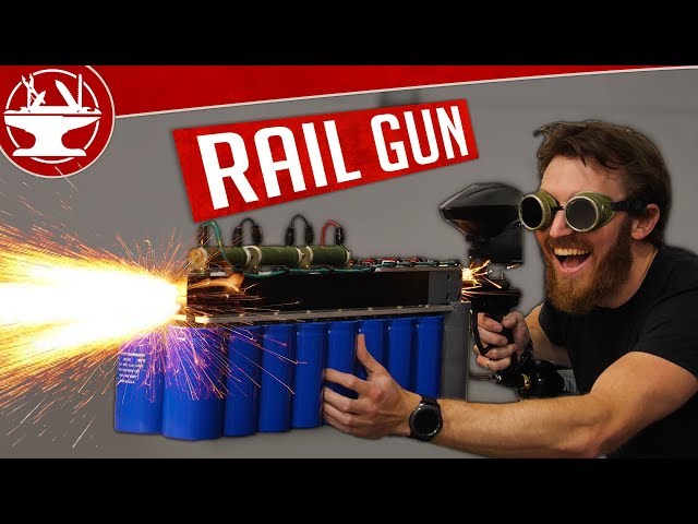 Making A Railgun And Then Testing It - railgun only roblox