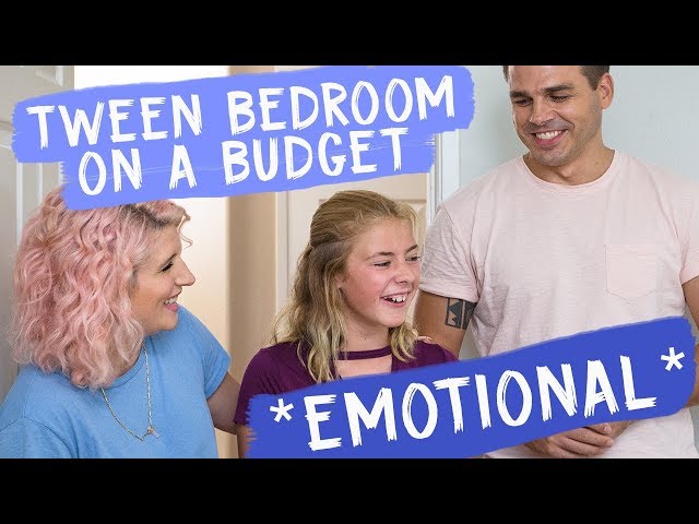 Tween Bedroom On A Budget Emotional Mr Kate Decorates - karina omg roblox i run away from my teacher