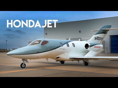 139. HondaJet - самый необычный бизнес джет (rus/eng sub)