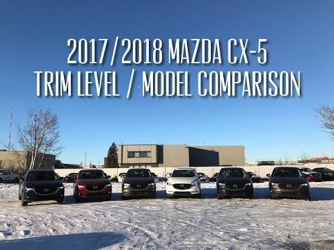 2017/2018 Mazda CX-5 Models Comparison