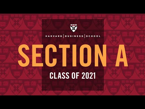 2021 Harvard Business School MBA Section A Diploma Ceremony