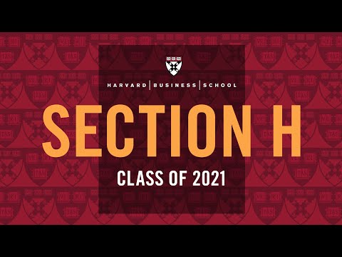 2021 Harvard Business School MBA Section H Diploma Ceremony
