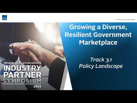 2023 FAS Industry Partner Symposium - Policy Landscape