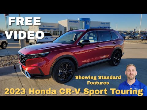 2023 Honda CR-V Sport Touring Hybrid Walkaround Review | Sharing the standard features and functions