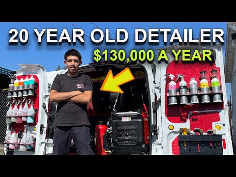 20 Year Old Detailer Making $130,000 A YEAR