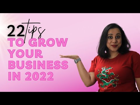 22 tips to grow your online business in 2022 | Business growth strategy | Shreya Sharan Pawar