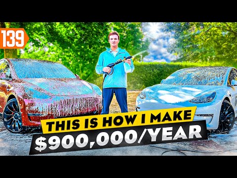 23 Year Old Stars $75K/Month Mobile Car Detailing Business