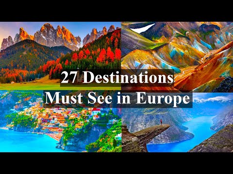 27 Most Scenic Destinations To Travel In Europe | Europe Travel Guide