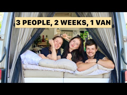 3 People, 2 Weeks, 1 Van | Van life in France