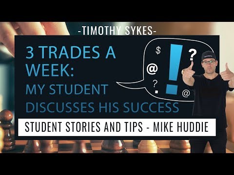 3 Trades A Week: My Student Discusses His Success