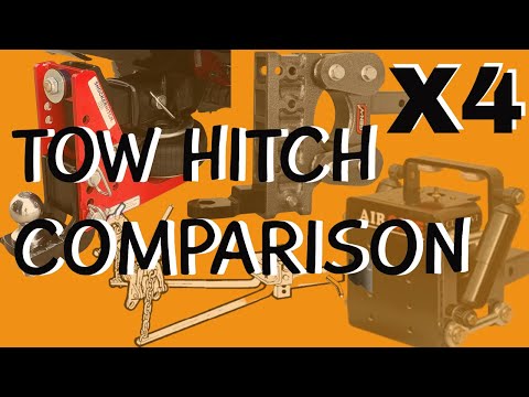 4 different tow hitches compared, we give you the answers so you don't have to stress COMPARISON