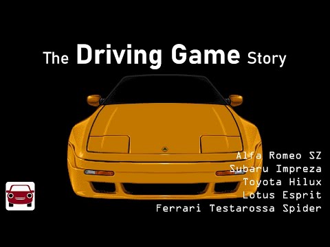 5 Cars, 5 Video Games (Alfa SZ, Impreza, Testarossa, Hilux, Esprit)
