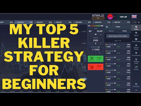 90% winning Rate With My Top Strategy For Beginners - Binary Options Trading (EP1)