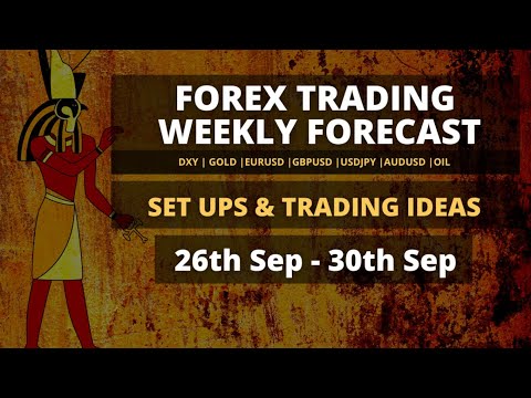  #1 Weekly Forex Forecast | EURUSD, GBPUSD, USDJPY, AUDUSD, XAUUSD OIL (26/09/2022) Forex Analysis