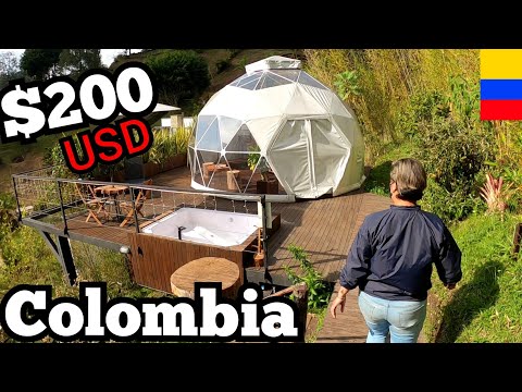 $200 Glamping In Guatape Colombia 