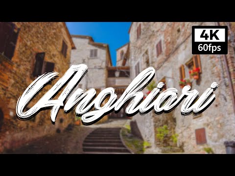 【4K】ANGHIARI Walking Tour + captions guide