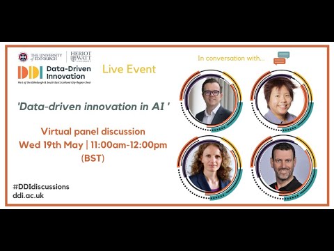 #DDIdiscussions | Data-driven Innovation in AI