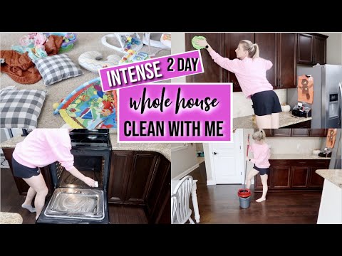 *INTENSE* 2 DAY WHOLE HOUSE CLEAN WITH ME 2019 | CLEANING MOTIVATION THAT YOU NEED TO WATCH!!