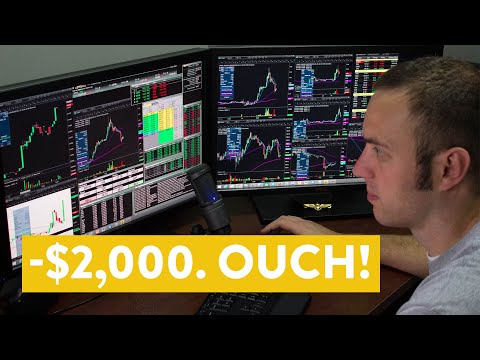 [LIVE] Day Trading | -$2,000. Ouch! (how to NOT day trade)