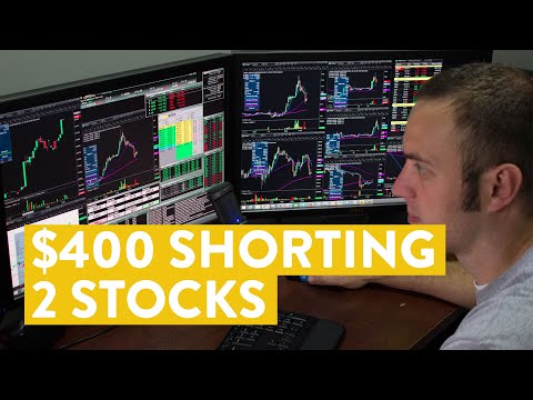 [LIVE] Day Trading | I Made $400 Shorting 2 Stocks