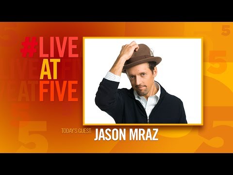 #LiveAtFive with Jason Mraz from WAITRESS