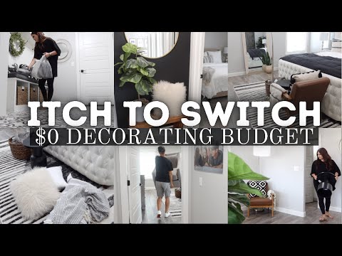 *NEW* ITCH TO SWITCH 2021 | DECORATING ON A ZERO DOLLAR BUDGET | 2021 DECORATE WITH ME