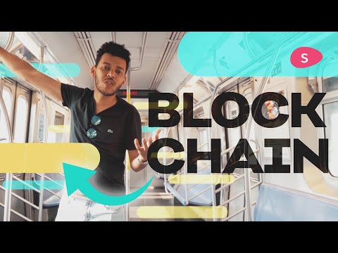 A Blockchain Explained with Subway Cars
