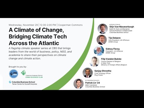 A Climate of Change: Bridging Climate Tech Across the Atlantic