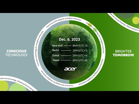 Acer Dubai Event 2023 | Conscious Technology for a Brighter Tomorrow