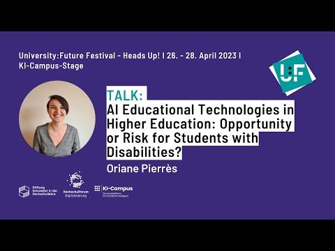 AI Educational Technologies in Higher Education: Opportunity or Risk for Students with Disabilities?