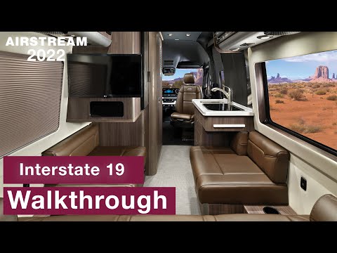 Airstream 2022 Interstate 19 Touring Coach Walkthrough