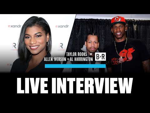 Allen Iverson & Al Harrington Talk NBA Fashion, Top 5 Players, Weed Business | Taylor Rooks Vodcast