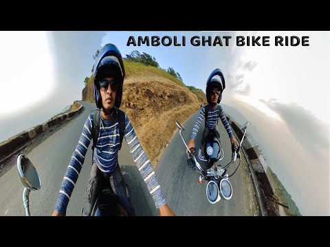 AMBOLI GHAT  BIKE JOURNEY COMPLETE TOUR | SOLO RIDE | #AmboliGhatBikeRide#kannadavlog