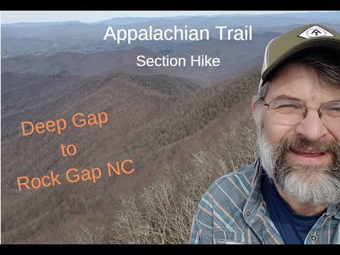 Appalachian Trail Section Hike Deep Gap to Rock Gap