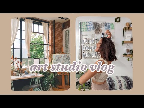 Art Vlog: lots of behind the scenes of an art business