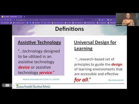 Assistive Technology A Toolbox for Student Success- Tammy Dupre- LA Accessible Educational Materials