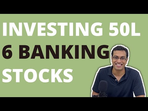 Banking stocks I'm buying | 50L investment