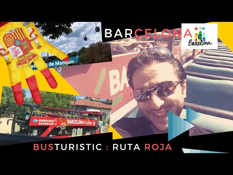 Barcelona Bus Turistic | Kırmızı Rota [Barselona]