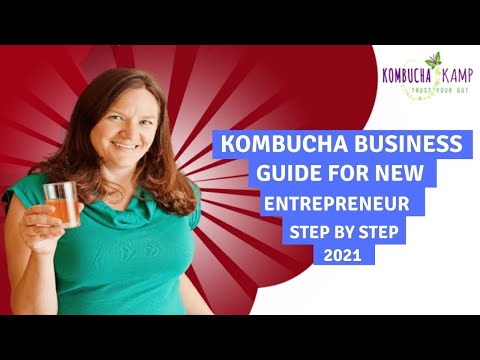Beginners Guide How to Start a Kombucha Business || kombucha brewery tour   2021