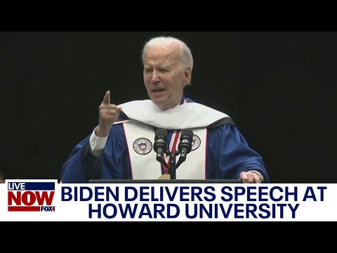 Biden delivers commencement speech at Howard | LiveNOW from FOX