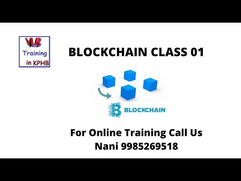 Blockchain Ethereum Class1 DEC5 by Nani Call us 9985269518|VLR Training Demo Online