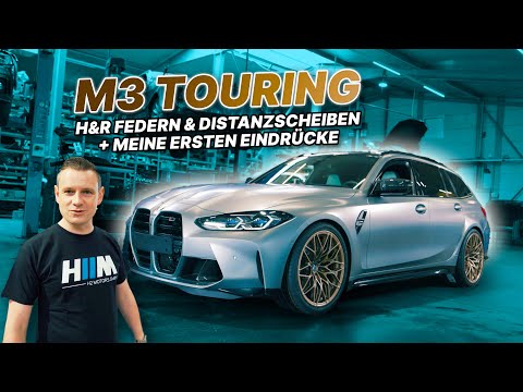 BMW G81 M3 Touring - TIEFERLEGUNG, DISTANZSCHEIBEN & EINDRÜCKE + Werkstatt Rundgang + ASNU Schulung