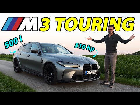 BMW M3 Touring Autobahn driving REVIEW