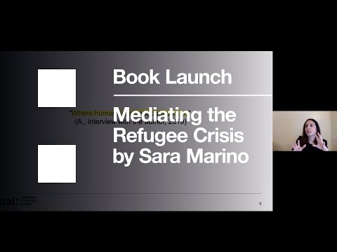 Book Launch: Mediating the Refugee Crisis | Sara Marino